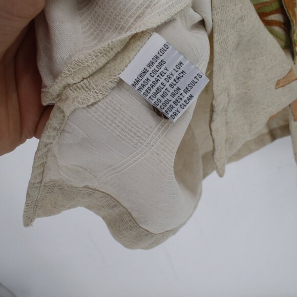 Tommy Bahama Hawaiian Shirt Mens XL Silk Short Sleeve Hula Girls Aloha Button Up - Picture 6 of 12